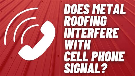 wifi in house with metal roof|metal roof cell signal.